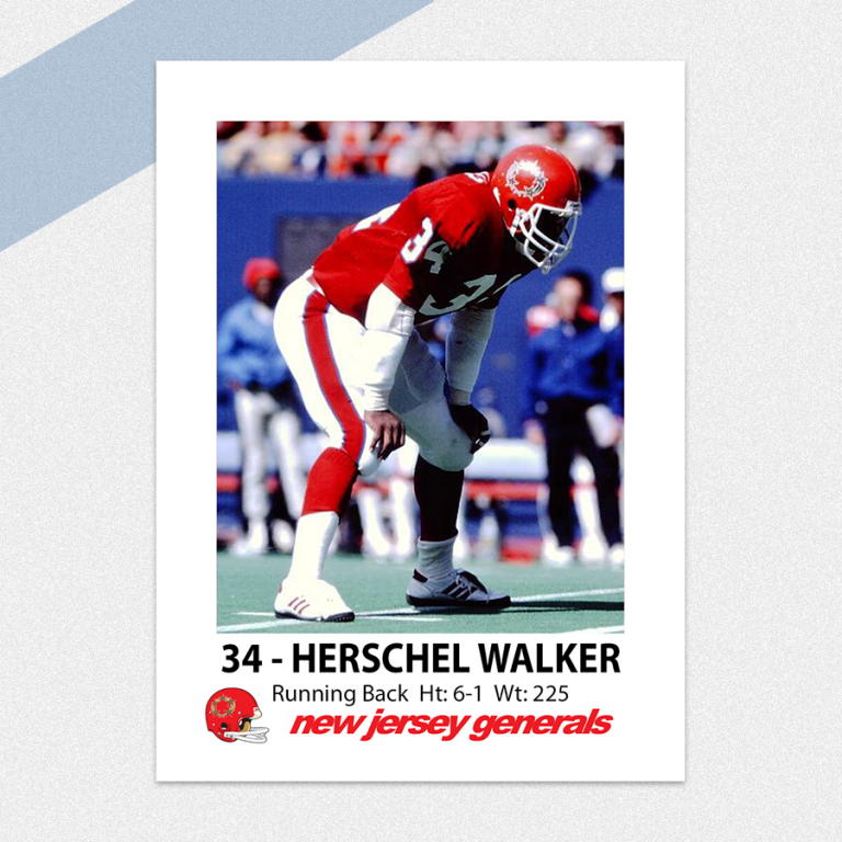 New Jersey Generals Police Set USFL Football Cards